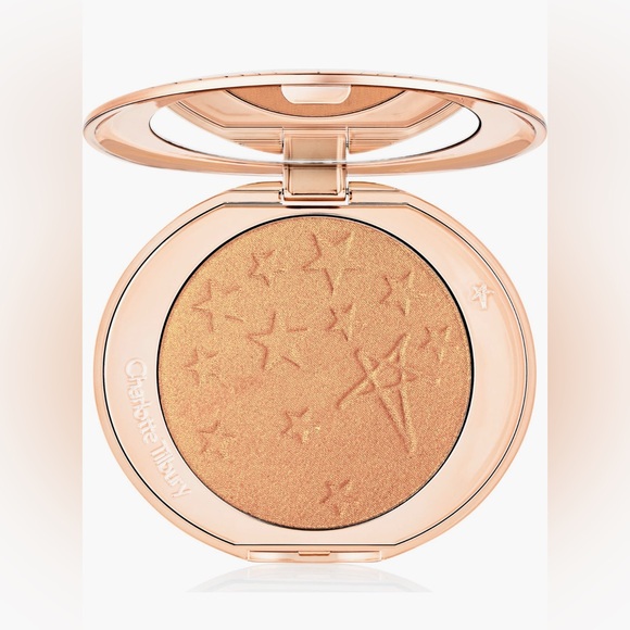 Charlotte Tilbury Glow Glide Hollywood Highlighter in Gilded Glow - New w/Box - Picture 6 of 13